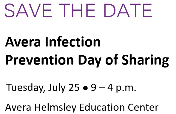 2023 Infection Prevention Day of Sharing (SAVE THE DATE) Banner